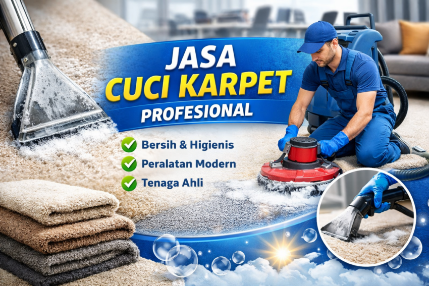 jasa cuci karpet kantor profesiobal